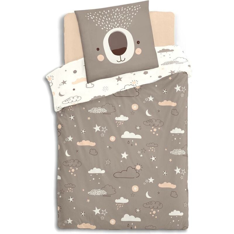 foto del prodotto atmosphera set di biancheria da letto per bambini in cotone orsetto 140x200cm cr ateur d int rieur