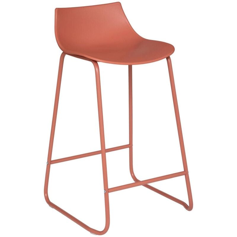 foto del prodotto atmosphera sgabello da bar otac in metallo rosa terracotta cr ateur d int rieur
