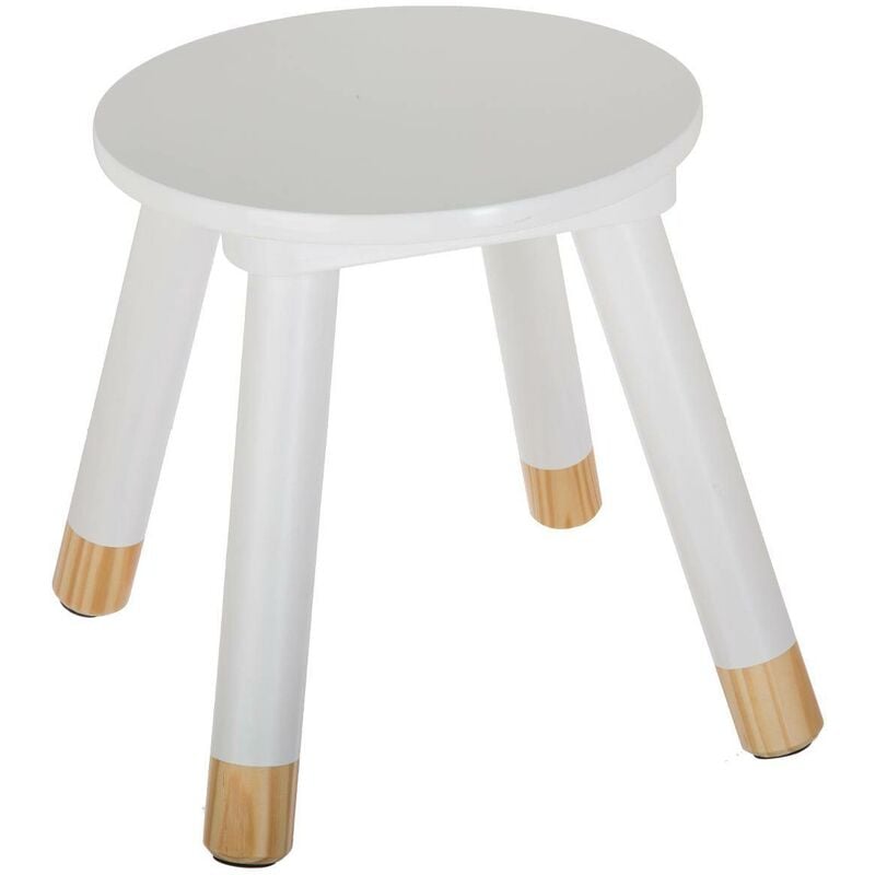 foto del prodotto atmosphera sgabello per bambini douceur bianco cr ateur d int rieur