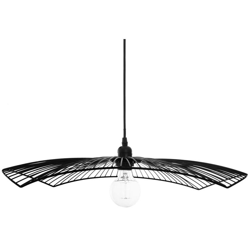 foto del prodotto atmosphera sospensione a filo cuzco in metallo nero d58cm cr ateur d int rieur