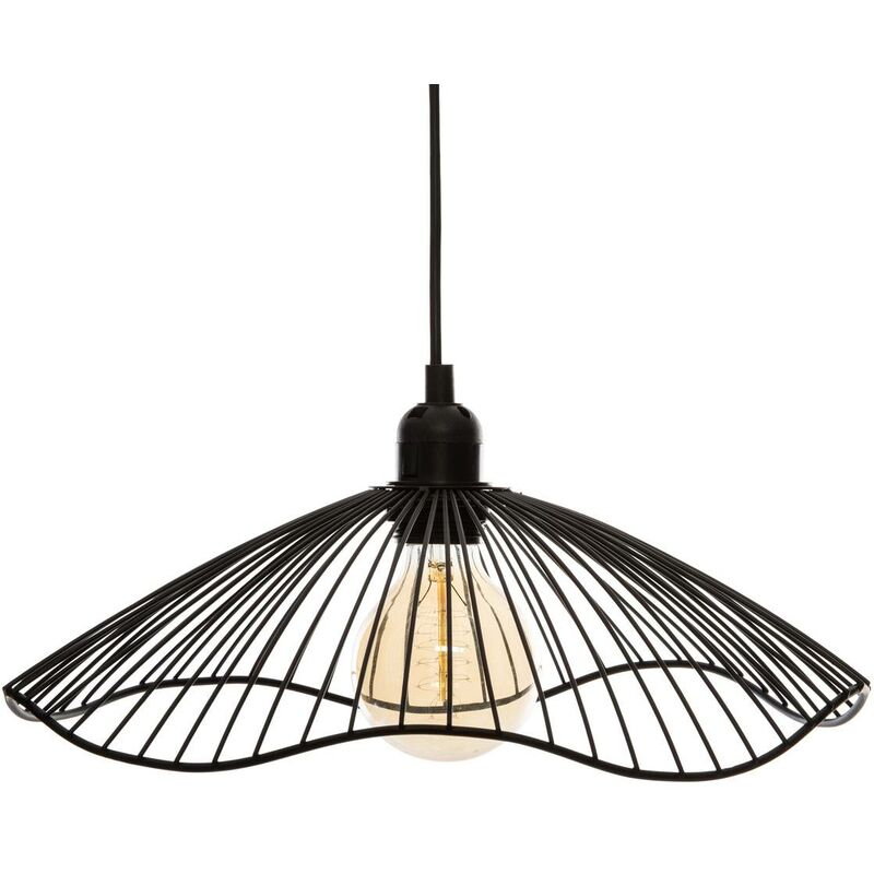 foto del prodotto atmosphera sospensione a filo galt in metallo nero d34cm cr ateur d int rieur