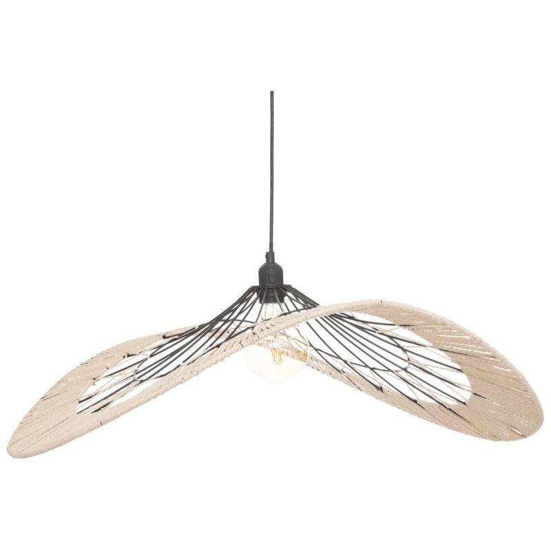 foto del prodotto atmosphera sospensione in filo metallico beige cosy d75cm cr ateur d int rieur