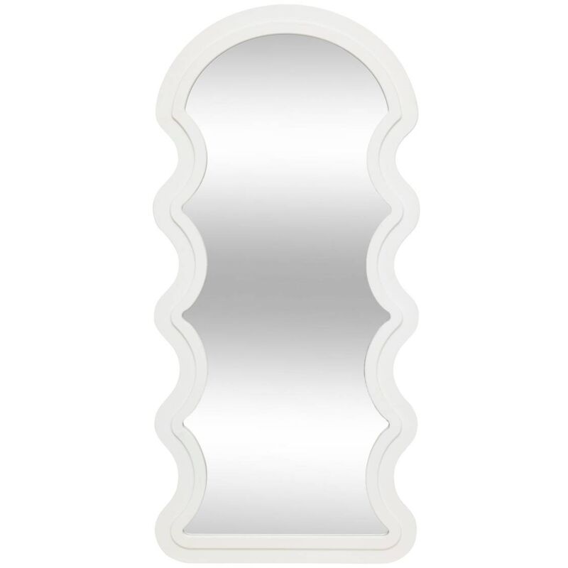foto del prodotto atmosphera specchio a onda bianca emily 114x54cm cr ateur d int rieur
