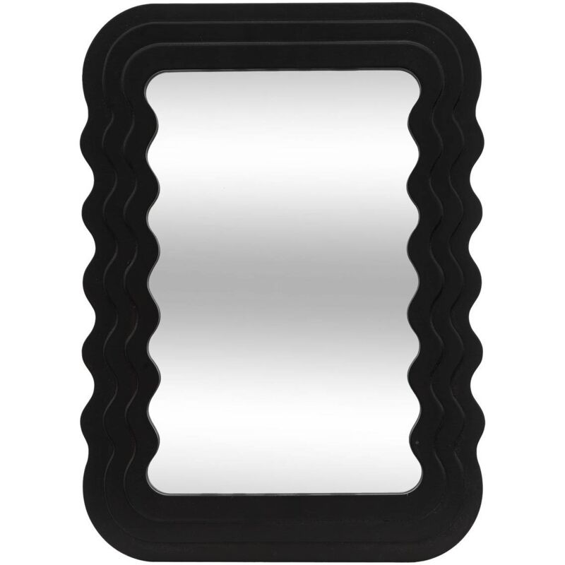 foto del prodotto atmosphera specchio bisaut nero 40x55cm cr ateur d int rieur