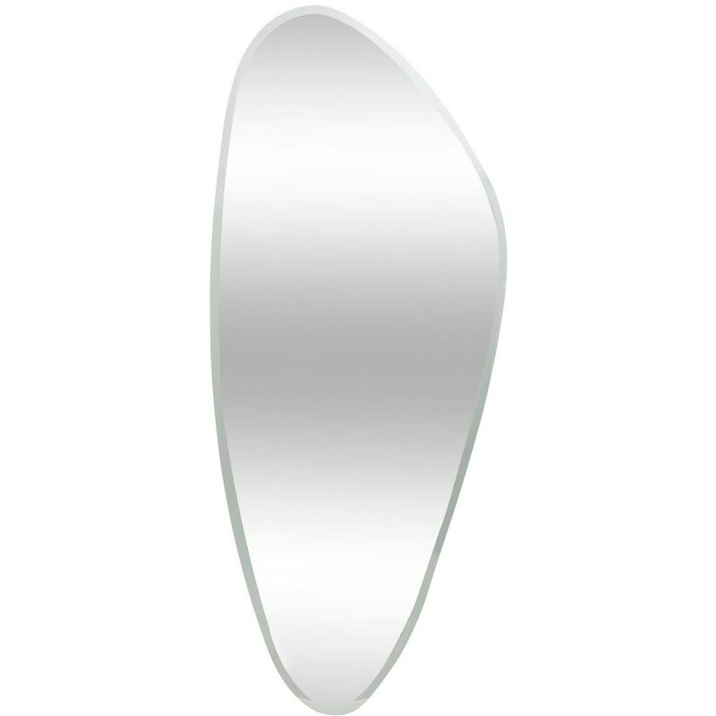 foto del prodotto atmosphera specchio bisaut organico aidan 142x60cm argento cr ateur d int rieur