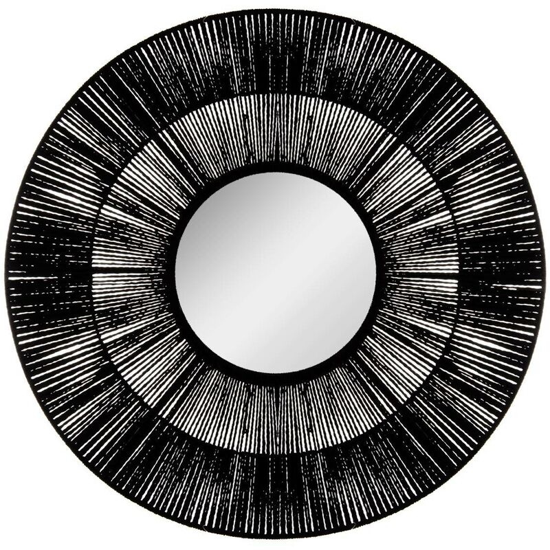 foto del prodotto atmosphera specchio etnik nero nero p76cm cr ateur d int rieur