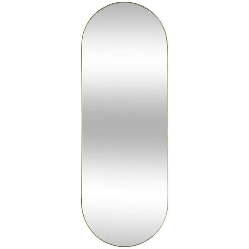 foto del prodotto atmosphera specchio in metallo selena h112cm dorato cr ateur d int rieur