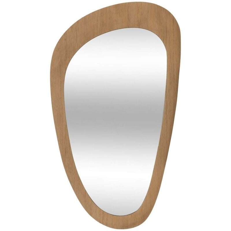 foto del prodotto atmosphera specchio organico sophie 70x40cm marrone cr ateur d int rieur