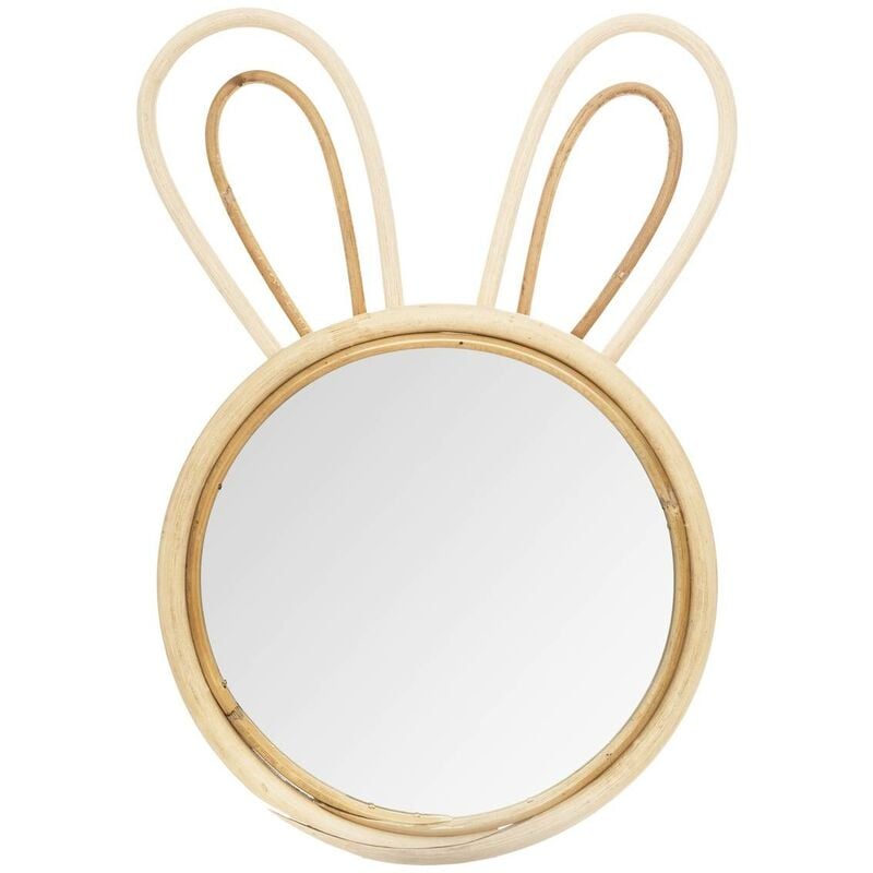 foto del prodotto atmosphera specchio per bambini coniglio pino 24x38cm cr ateur d int rieur
