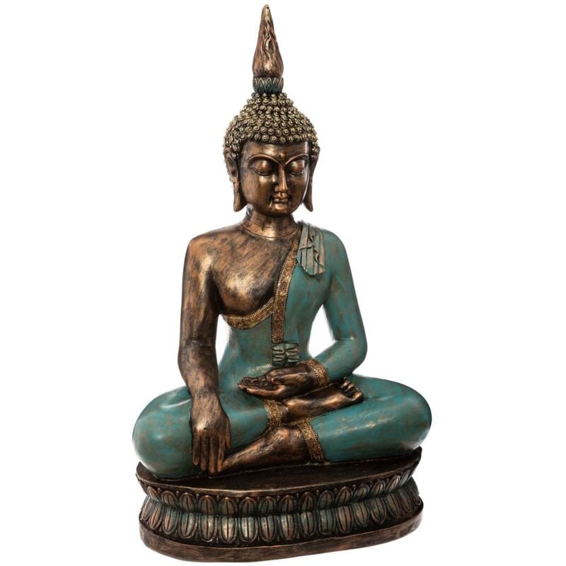 foto del prodotto atmosphera statua di buddha seduto h73cm cr ateur d int rieur