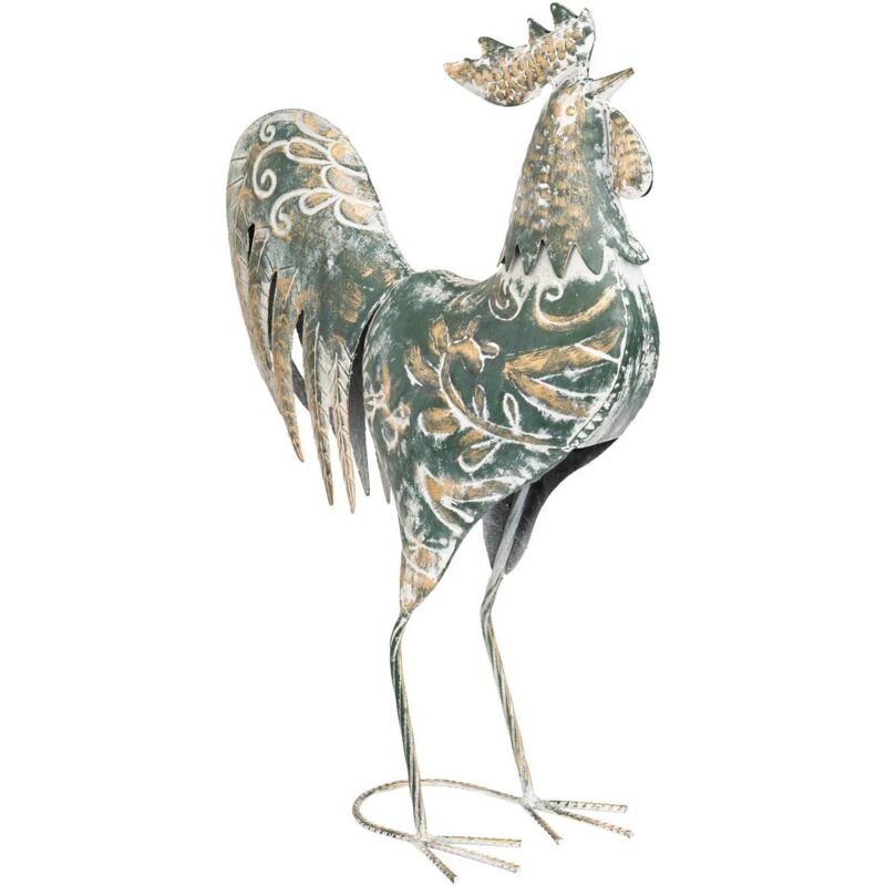 foto del prodotto atmosphera statuetta gallo da esterno conor h54cm cr ateur d int rieur