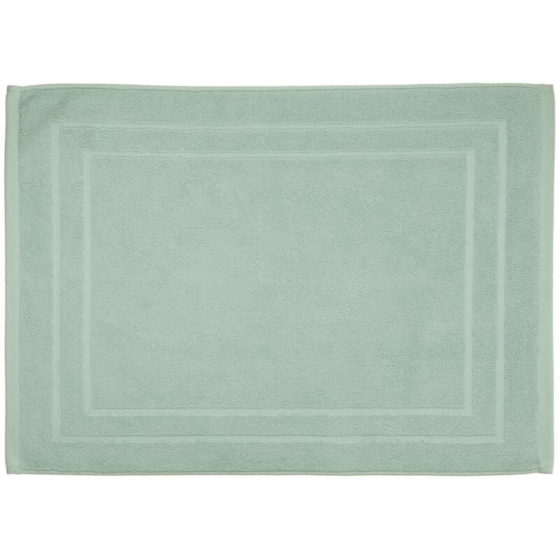 foto del prodotto atmosphera tappeto da bagno in cotone verde 50x70cm cr ateur d int rieur