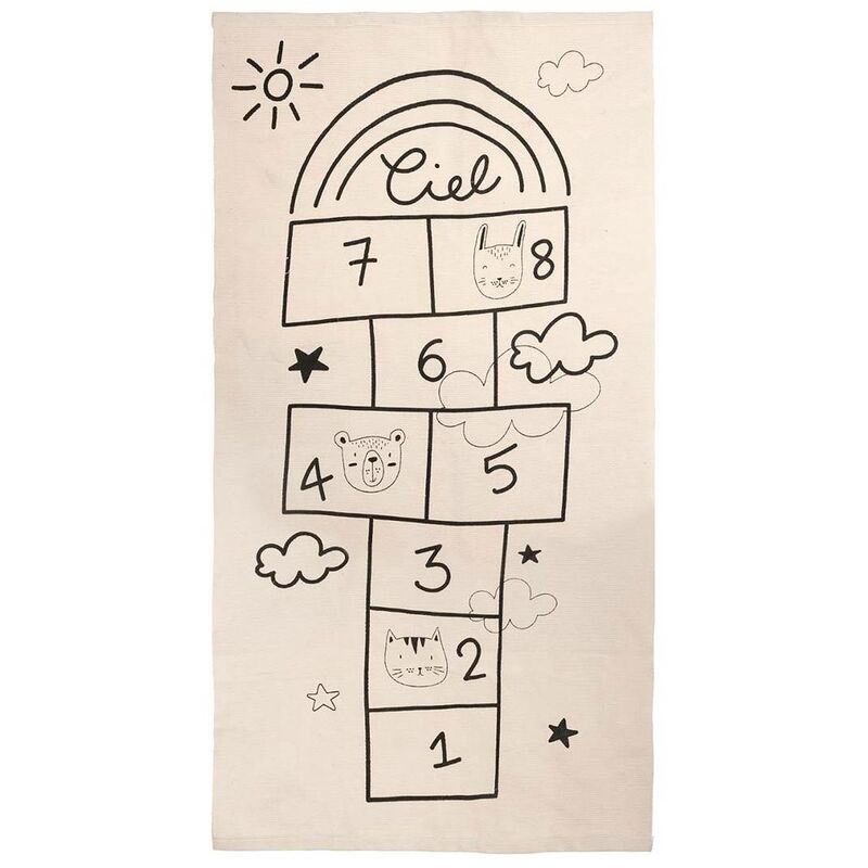 foto del prodotto atmosphera tappeto hopscotch per bambini 150x80cm cr ateur d int rieur