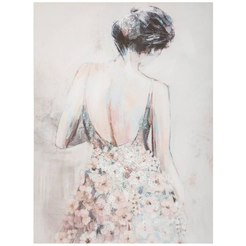 foto del prodotto atmosphera tela tiya legno 58x78cm cr ateur d int rieur