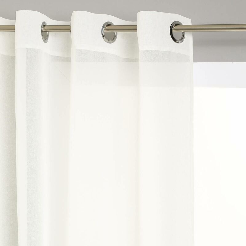 foto del prodotto atmosphera tenda a rete etamine bianco avorio 140x240cm cr ateur d int rieur