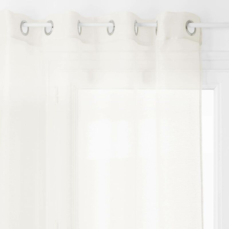 foto del prodotto atmosphera tenda a rete moly bianco avorio 135x240cm cr ateur d int rieur