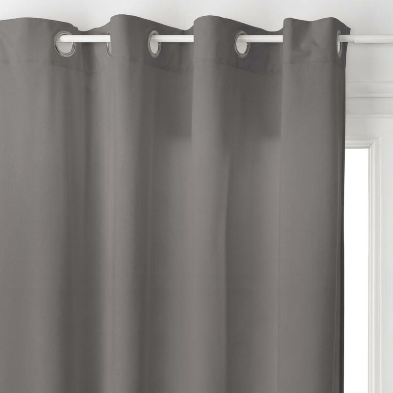 foto del prodotto atmosphera tenda lilou grigio ardesia 140x260cm cr ateur d int rieur