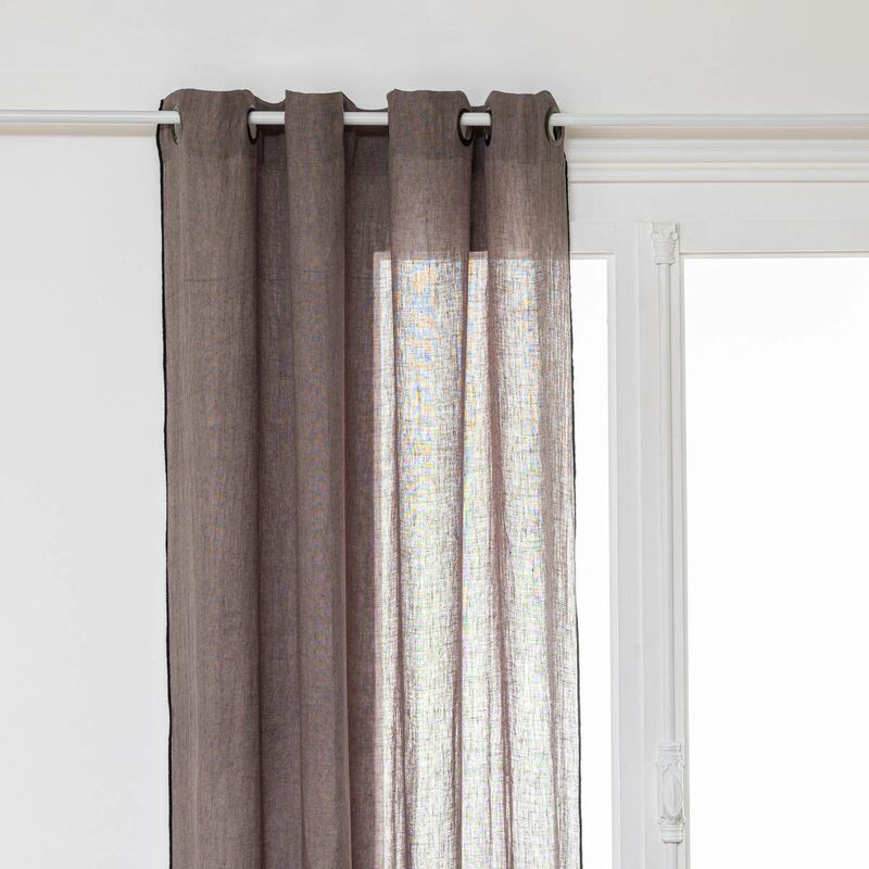 foto del prodotto atmosphera tenda linah grigio 130x260cm cr ateur d int rieur