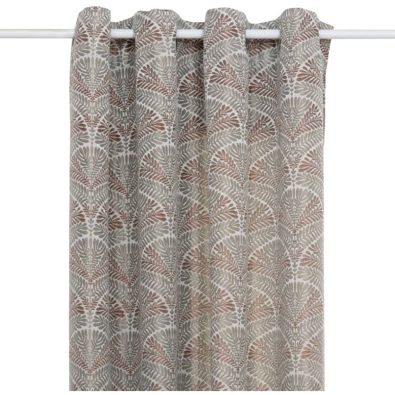 foto del prodotto atmosphera tenda mizani verde chiaro jacquard 135x260cm cr ateur d int rieur