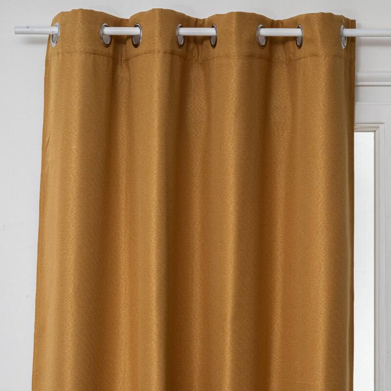 foto del prodotto atmosphera tenda oscurante elena giallo senape 140x260cm cr ateur d int rieur