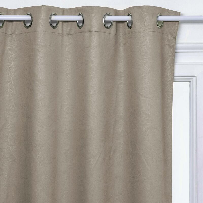 foto del prodotto atmosphera tenda oscurante feuilles beige 140x260cm cr ateur d int rieur