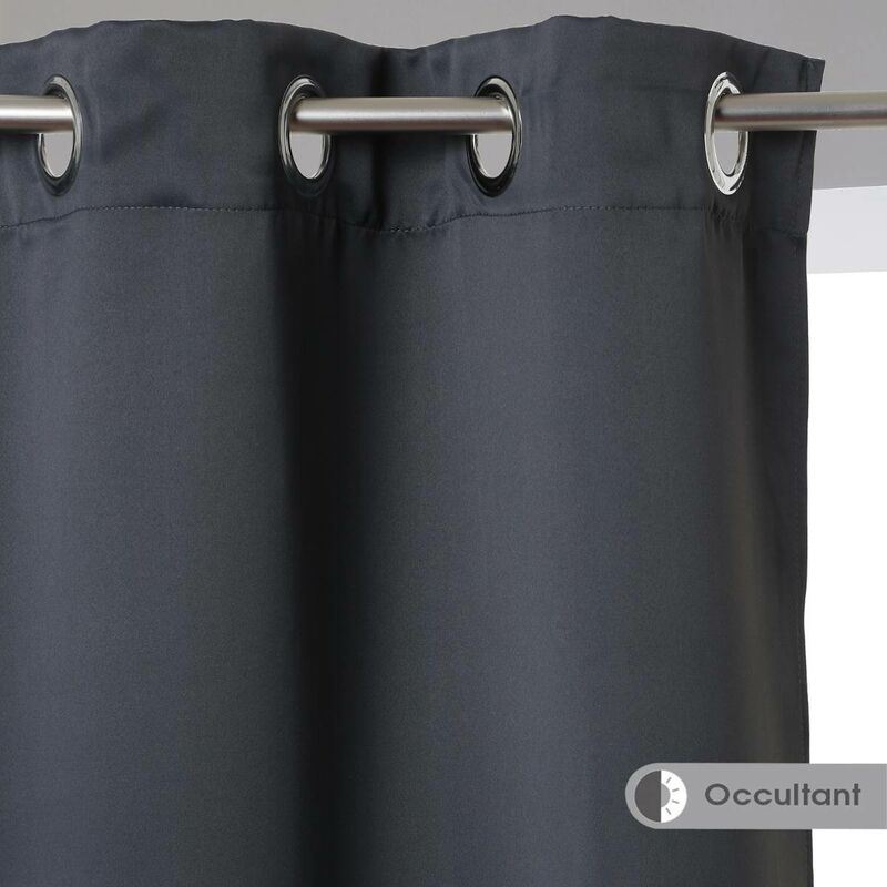 foto del prodotto atmosphera tenda oscurante grigio ardesia 140x260cm cr ateur d int rieur