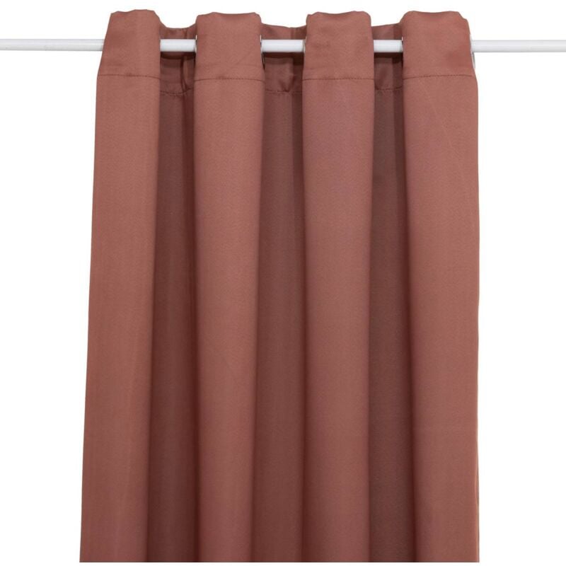 foto del prodotto atmosphera - tenda oscurante odelie terracotta 135x240cm créateur d'intérieur