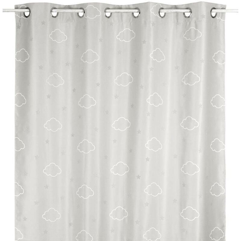 foto del prodotto atmosphera tenda oscurante per bambini nuage grigio 140x250cm cr ateur d int rieur
