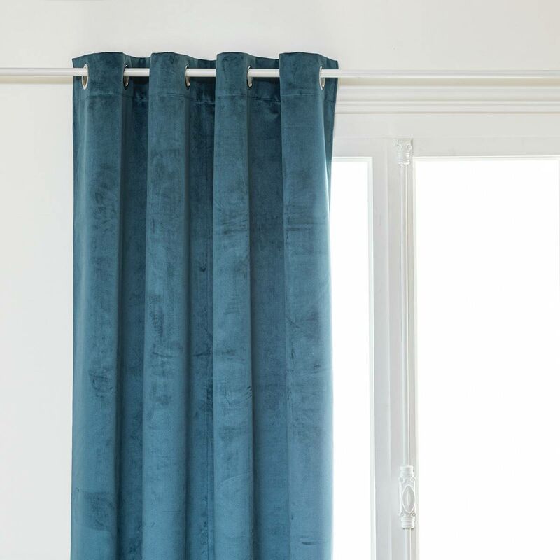 foto del prodotto atmosphera tenda oscurante thea blu egeo 140x260cm cr ateur d int rieur