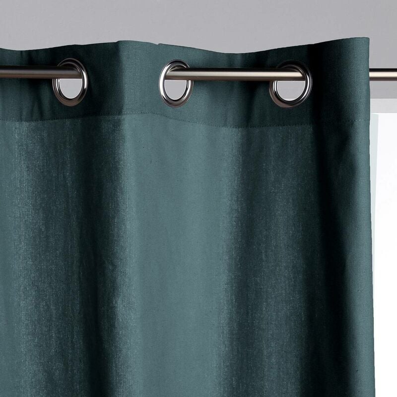 foto del prodotto atmosphera tenda panama blu anatra 140x260cm cr ateur d int rieur