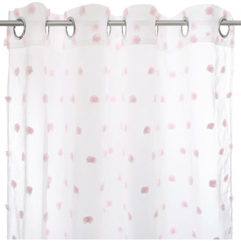 foto del prodotto atmosphera tenda per bambini pompoms rosa 140x240cm cr ateur d int rieur