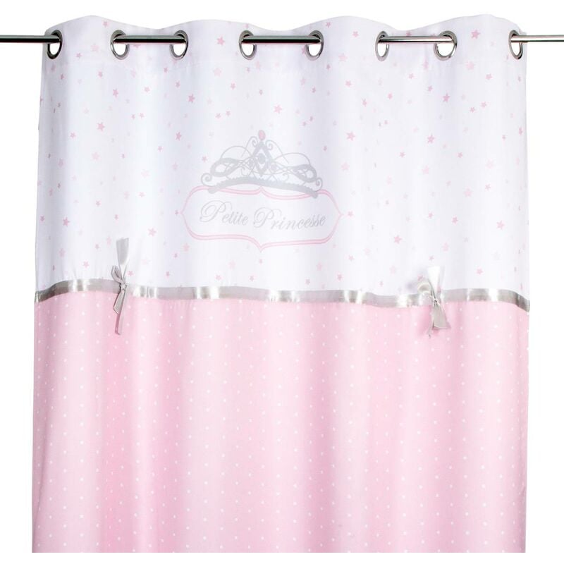 foto del prodotto atmosphera tenda per bambini princesse ruban rosa 140x260cm cr ateur d int rieur