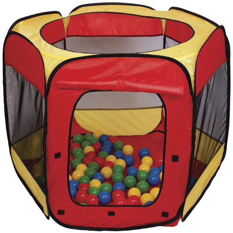 foto del prodotto atmosphera tenda per palline con 100 palline incluse