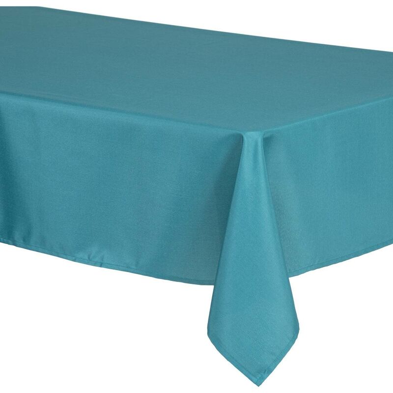 foto del prodotto atmosphera tovaglia antimacchia lallie blu anatra 140x240cm cr ateur d int rieur