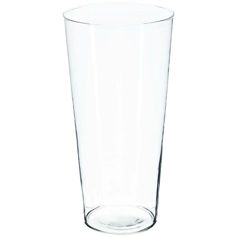 foto del prodotto atmosphera vaso conico in vetro h30cm cr ateur d int rieur