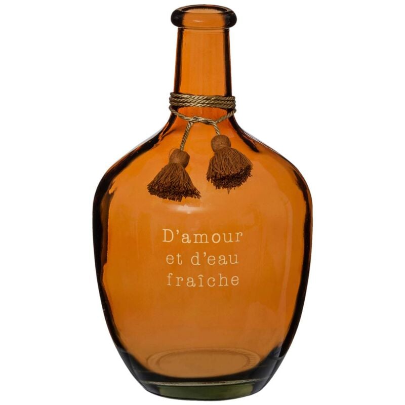 foto del prodotto atmosphera vaso dame jeanne gypsy in vetro h31cm cr ateur d int rieur