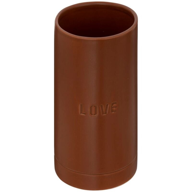 foto del prodotto atmosphera vaso in ceramica avi h20cm marrone caramello cr ateur d int rieur