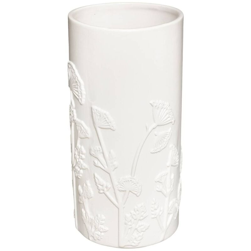 foto del prodotto atmosphera vaso in ceramica bianca mind h25cm cr ateur d int rieur