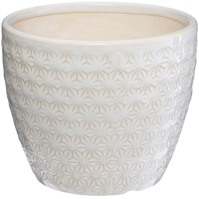 foto del prodotto atmosphera vaso in ceramica d14cm bianco cr ateur d int rieur