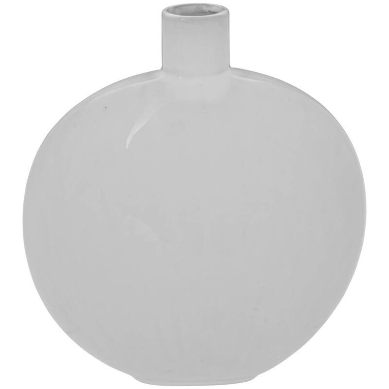 foto del prodotto atmosphera vaso in ceramica le collectionneur h22cm bianco cr ateur d int rieur