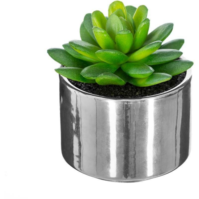 foto del prodotto atmosphera vaso in ceramica vegetale verde h.15 modello a cr ateur d int rieur