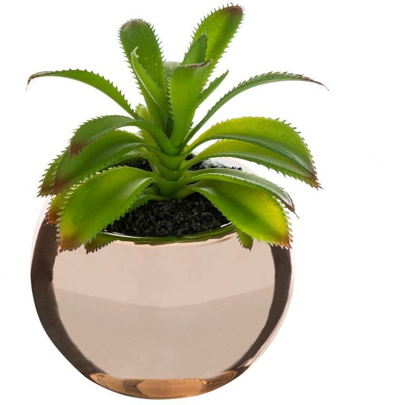 foto del prodotto atmosphera vaso in ceramica vegetale verde h.15 modello c cr ateur d int rieur