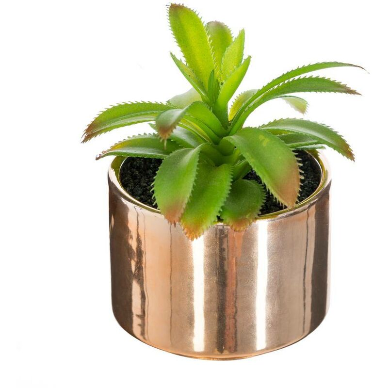 foto del prodotto atmosphera vaso in ceramica vegetale verde h.15 modello e cr ateur d int rieur