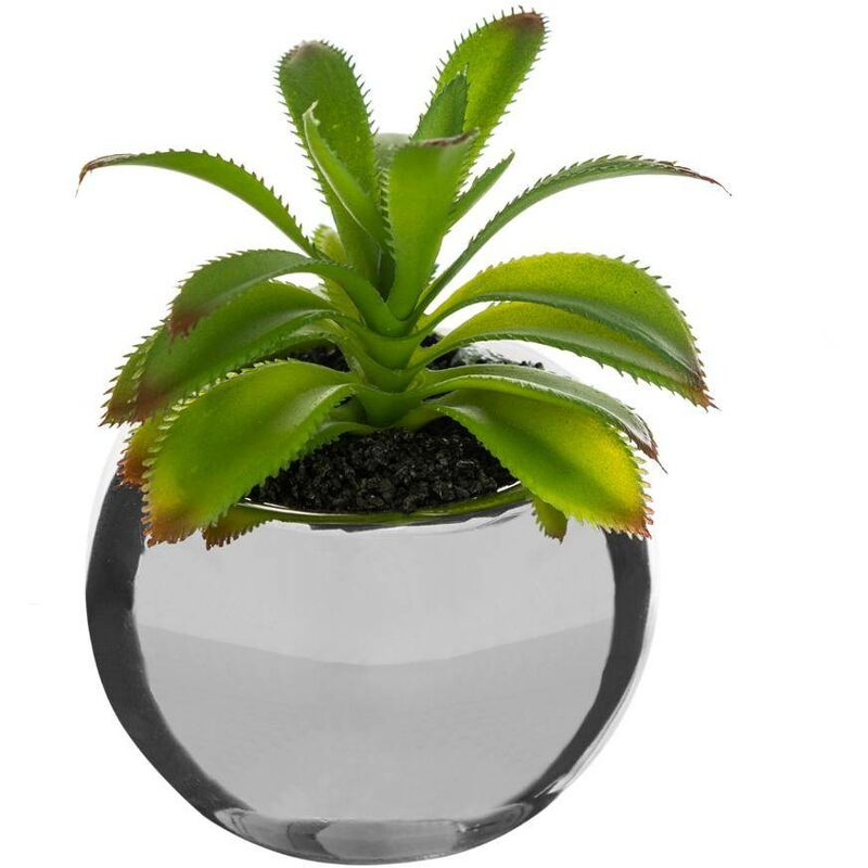 foto del prodotto atmosphera vaso in ceramica vegetale verde h.15 modello p cr ateur d int rieur