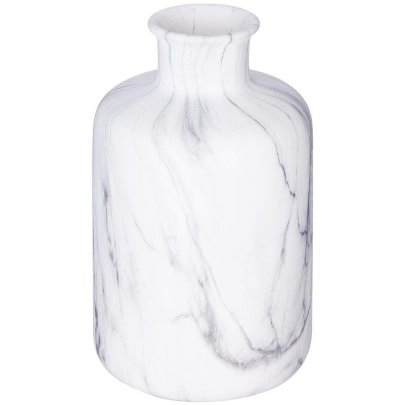 foto del prodotto atmosphera vaso in marmo bianco suite 54 h18cm cr ateur d int rieur