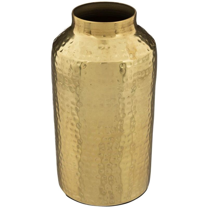foto del prodotto atmosphera vaso in metallo gold h19cm cr ateur d int rieur
