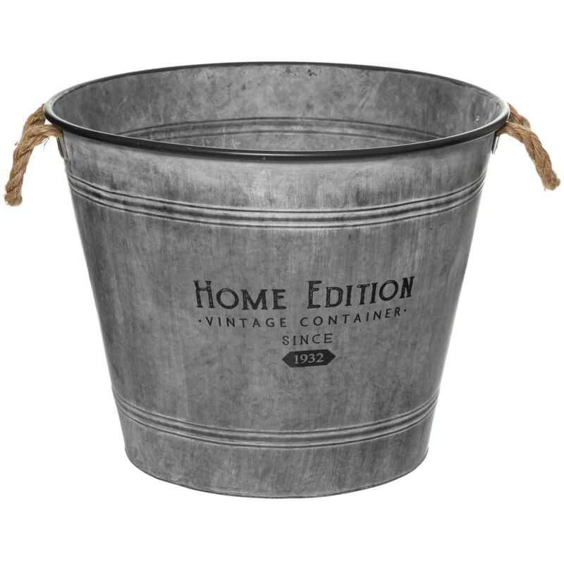 foto del prodotto atmosphera vaso in metallo grigio h48cm cr ateur d int rieur