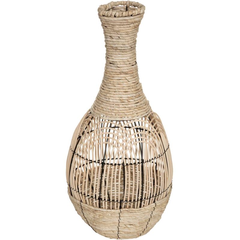 foto del prodotto atmosphera vaso in rattan h63cm cr ateur d int rieur