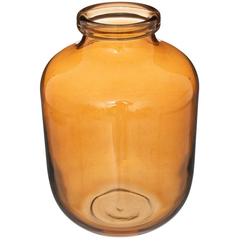 foto del prodotto atmosphera vaso in vetro ambrato h23cm cr ateur d int rieur