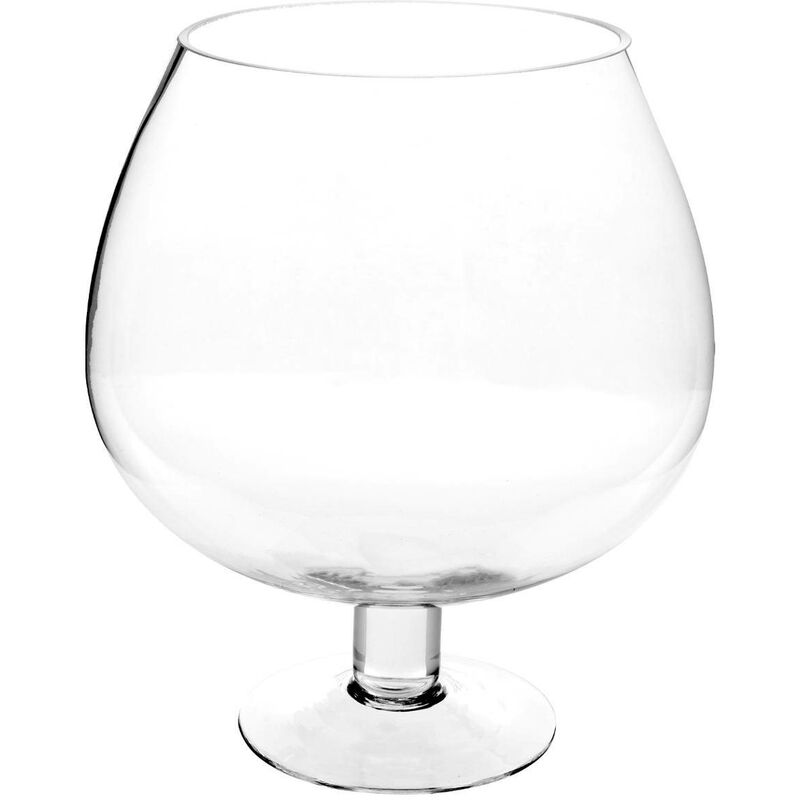 foto del prodotto atmosphera vaso in vetro su piede h24,5 cm cr ateur d int rieur